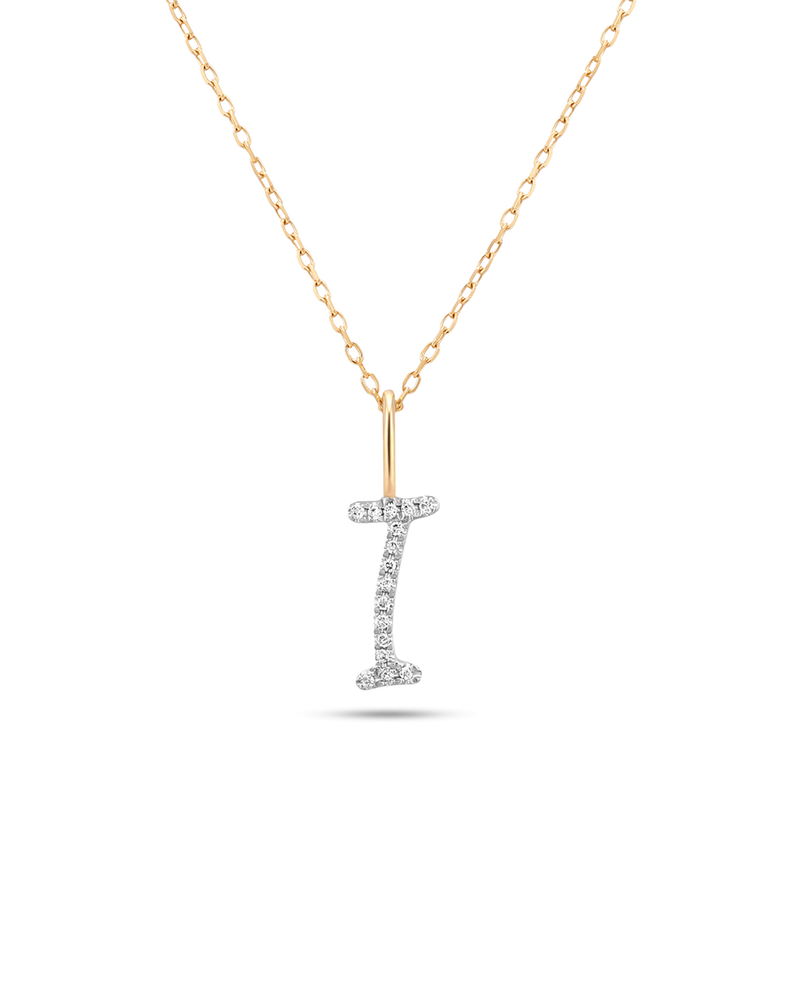 Letter I Necklace
