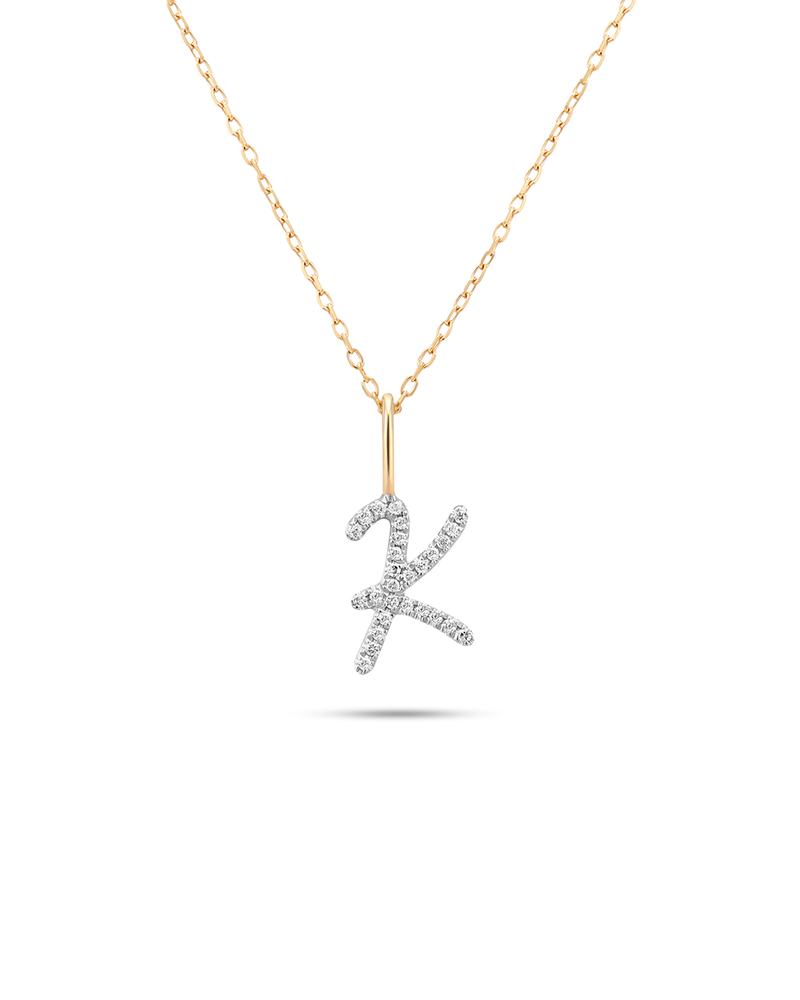 Letter K Necklace