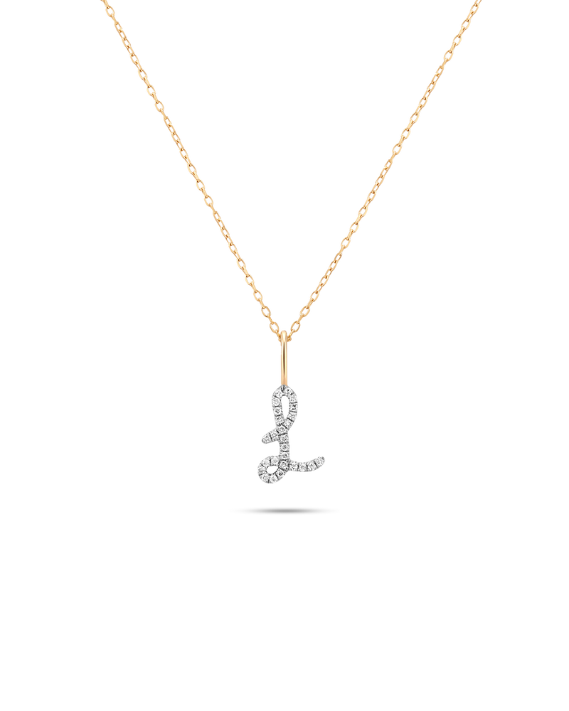 Letter L Necklace