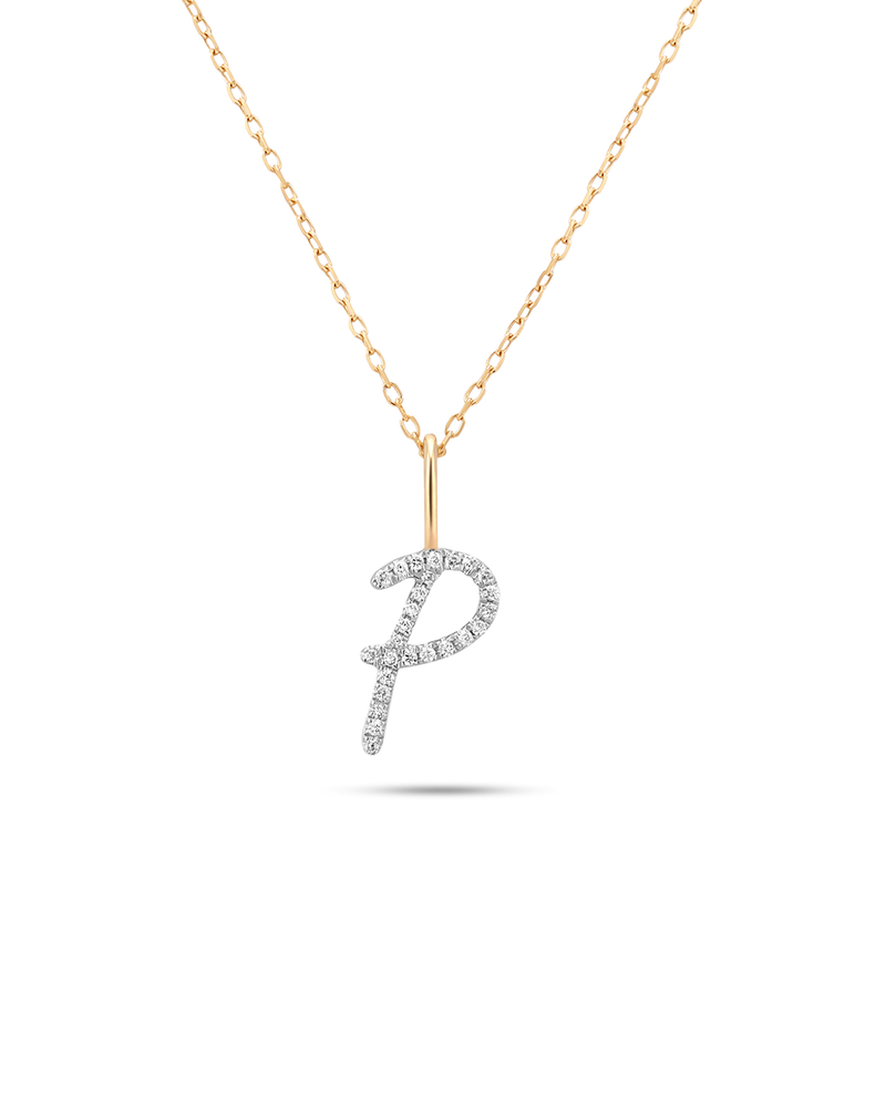 Letter P Necklace