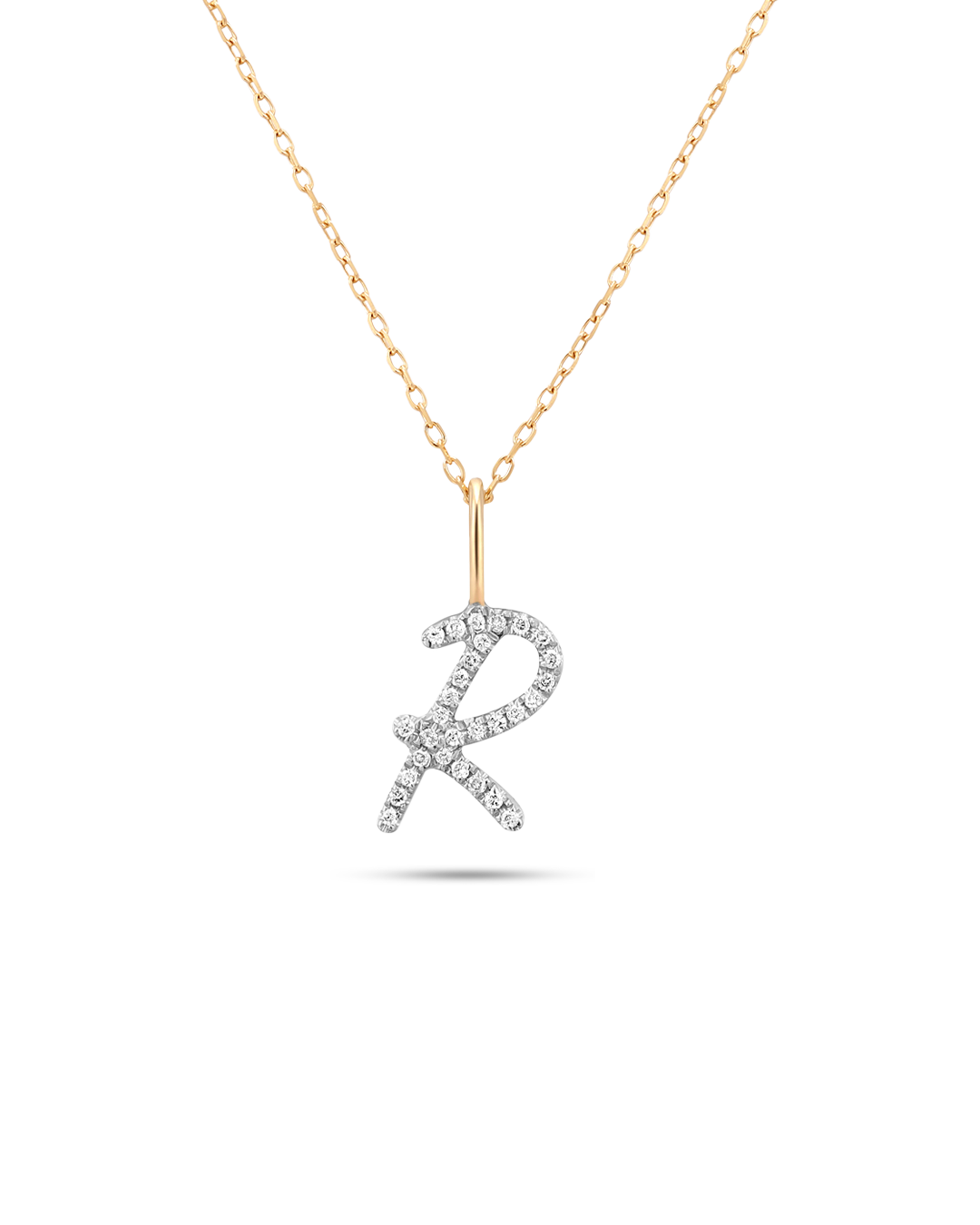 Letter R Necklace