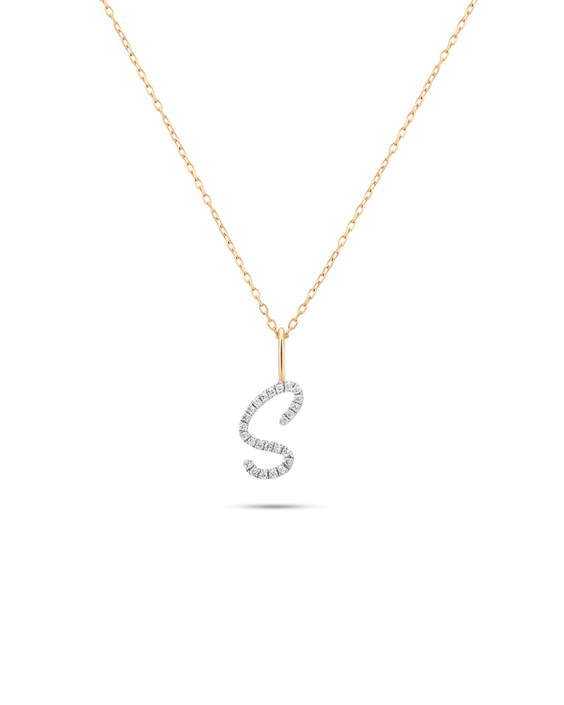 Letter S Necklace