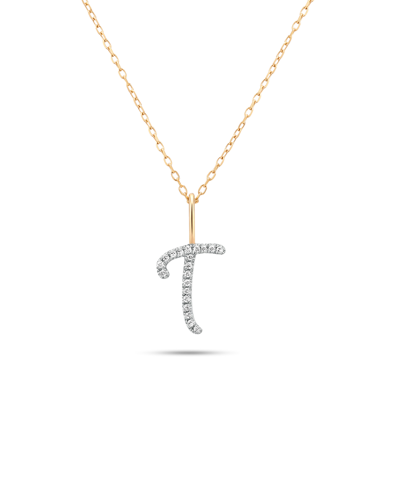 Letter T Necklace