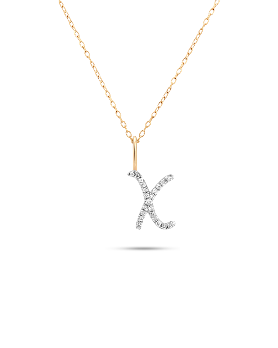 Letter X Necklace