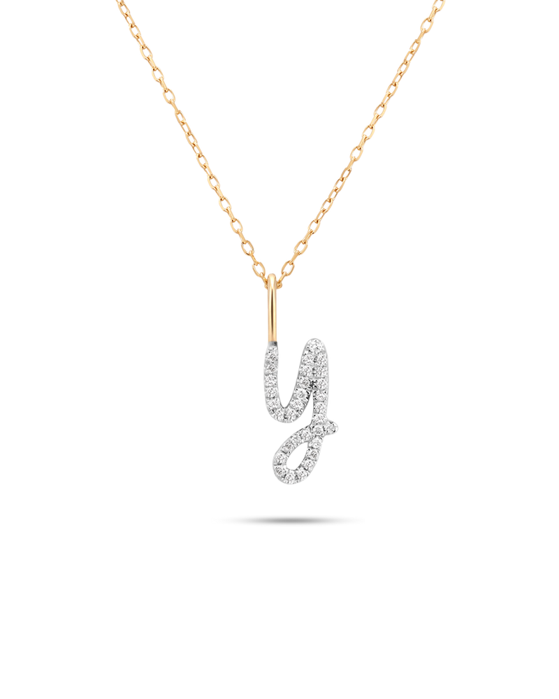 Letter Y Necklace