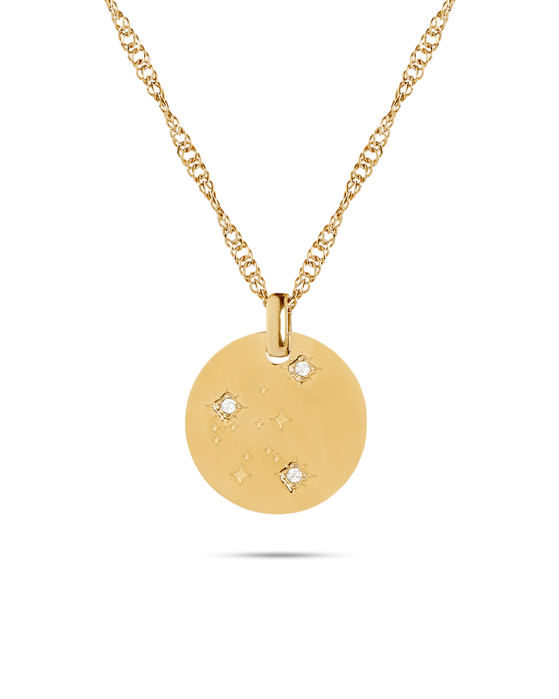 Aquarius Zodiac Necklace