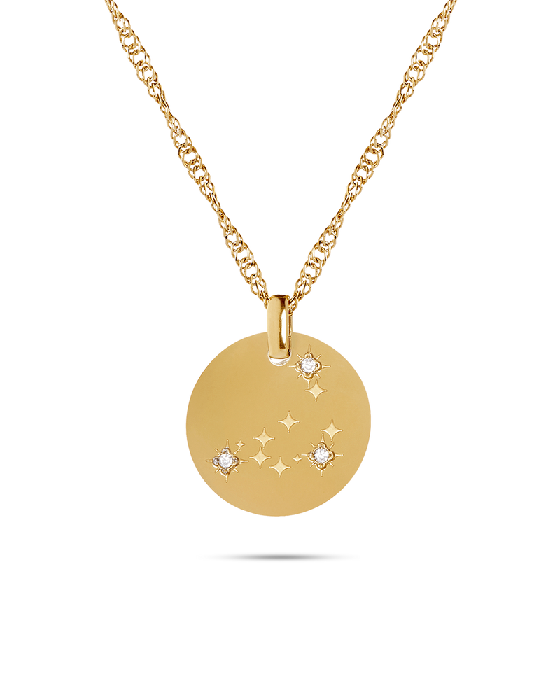 Capricorn Zodiac Necklace