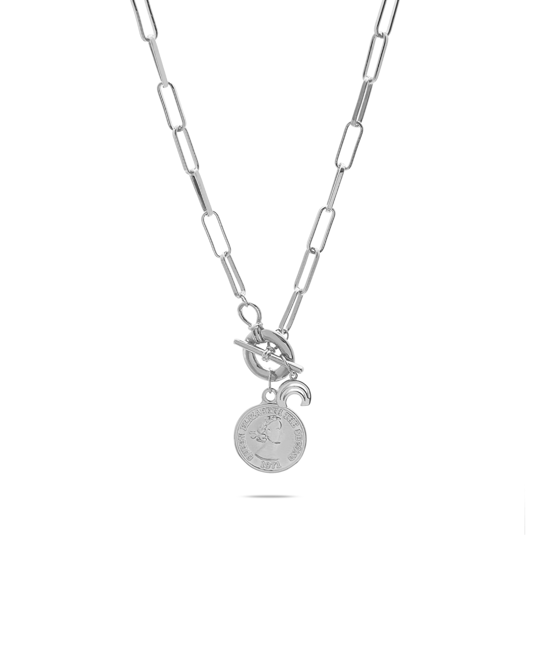 Freedom Silver Coin Necklace