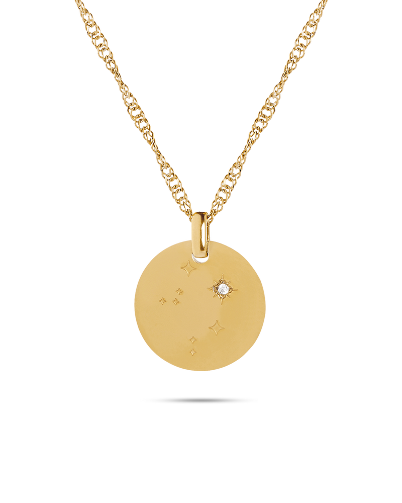 Libra Zodiac Necklace