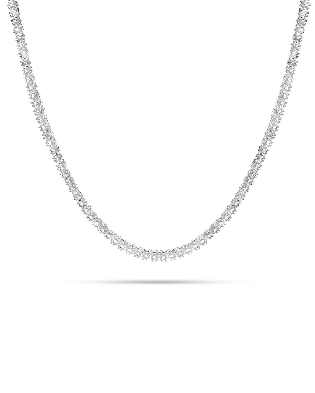 Silver Tennis Light Necklace