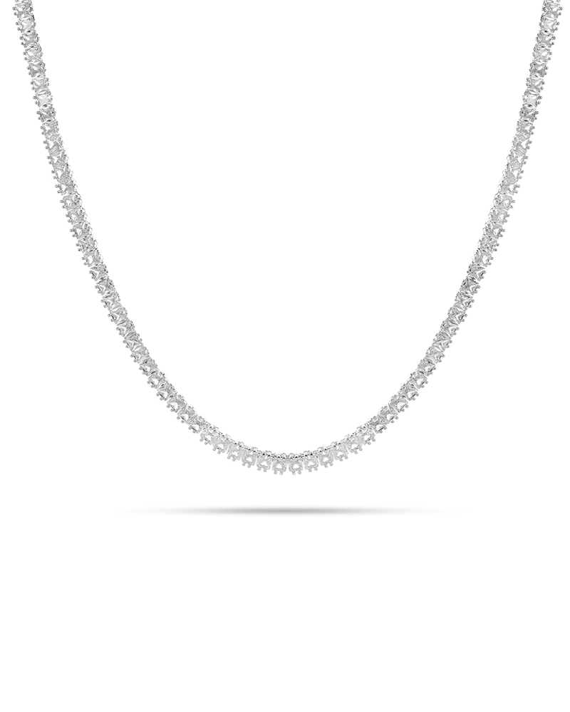 Silver Tennis Light Necklace