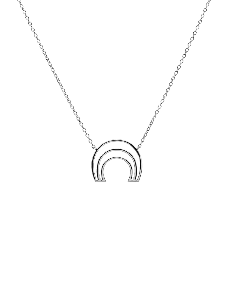 Murona Symbol Silver Necklace