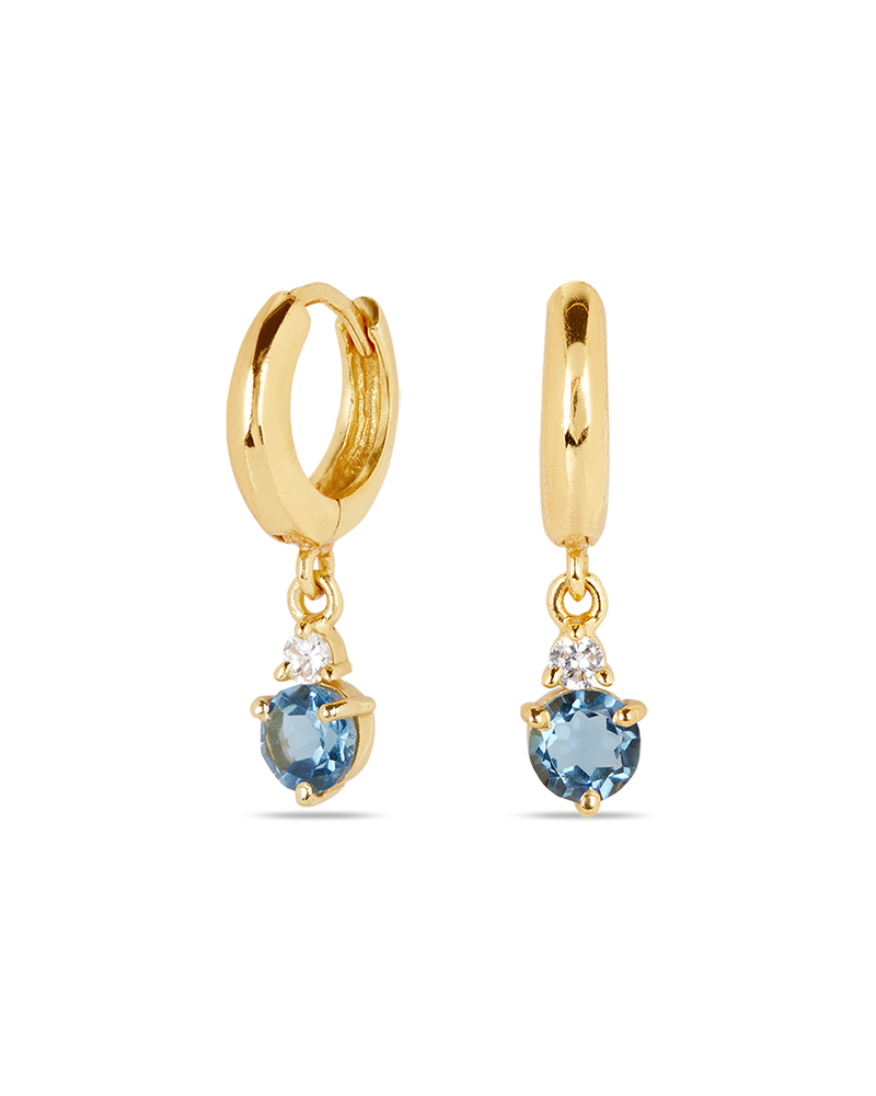 December Birthstone Earrings - Tanzanite 