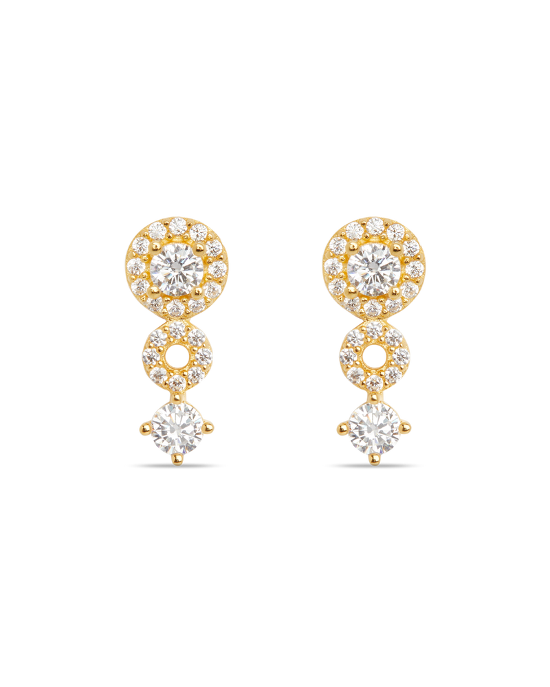 Air Zirconia Earrings