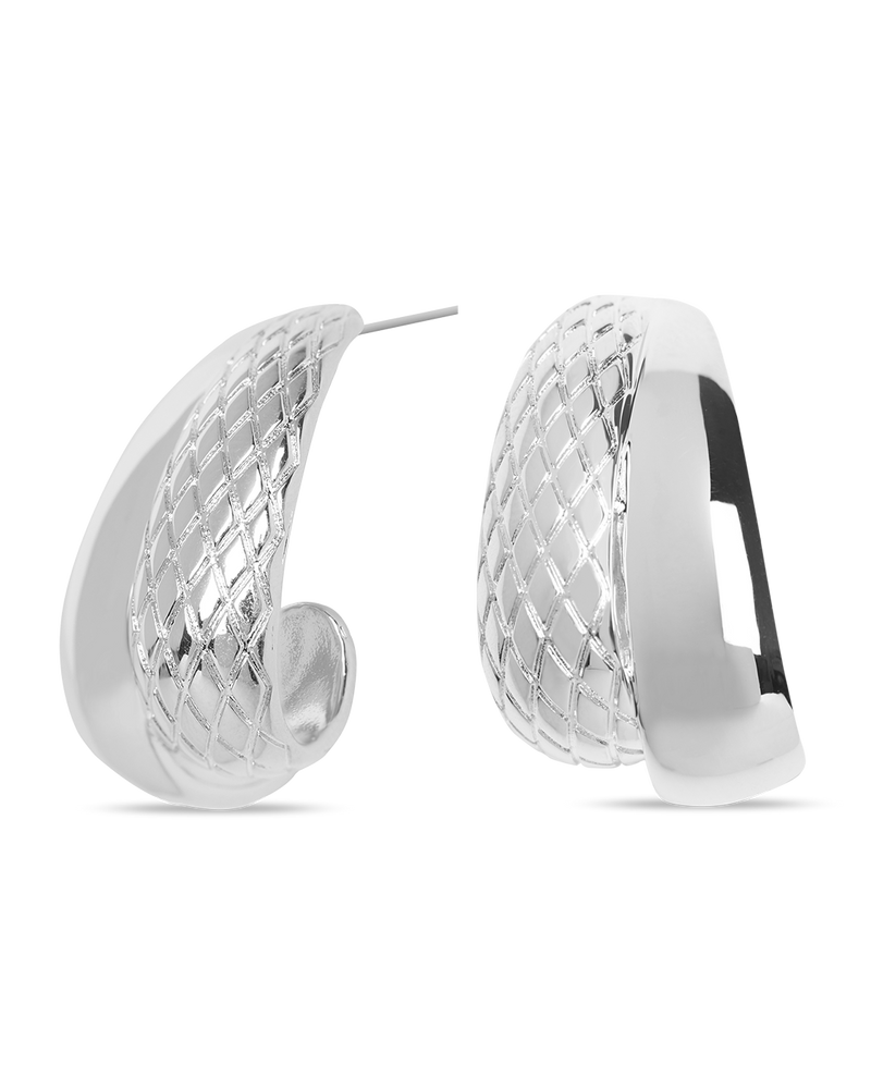 Daenerys Silver Earring