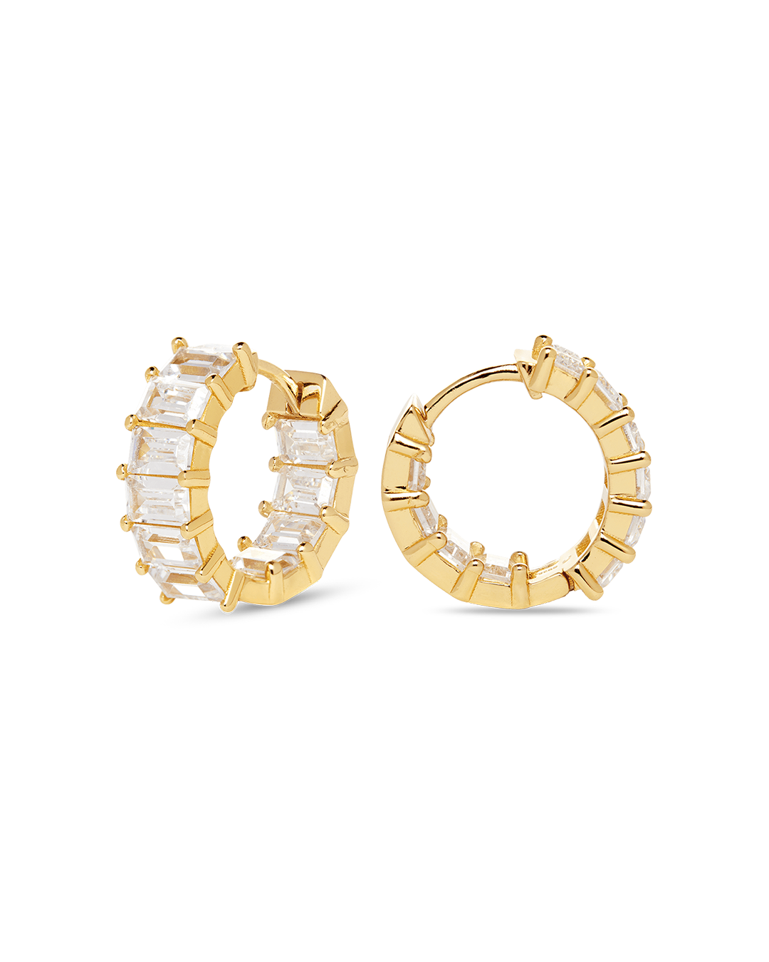 Light Baguette Hoops