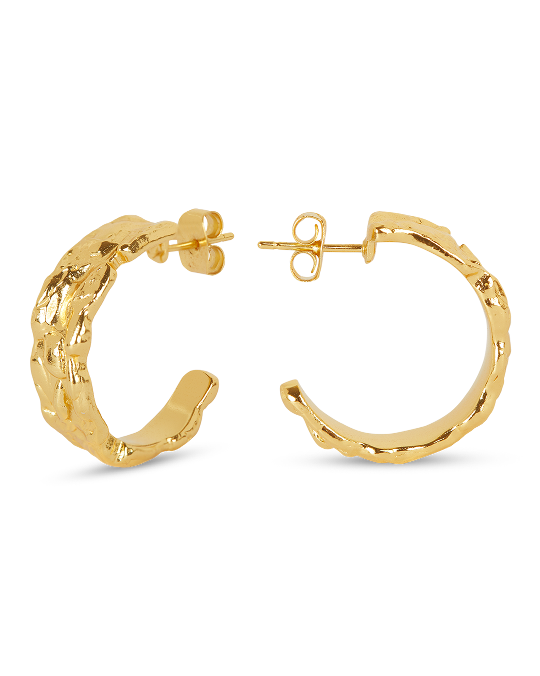 Treasure Golden Hoops