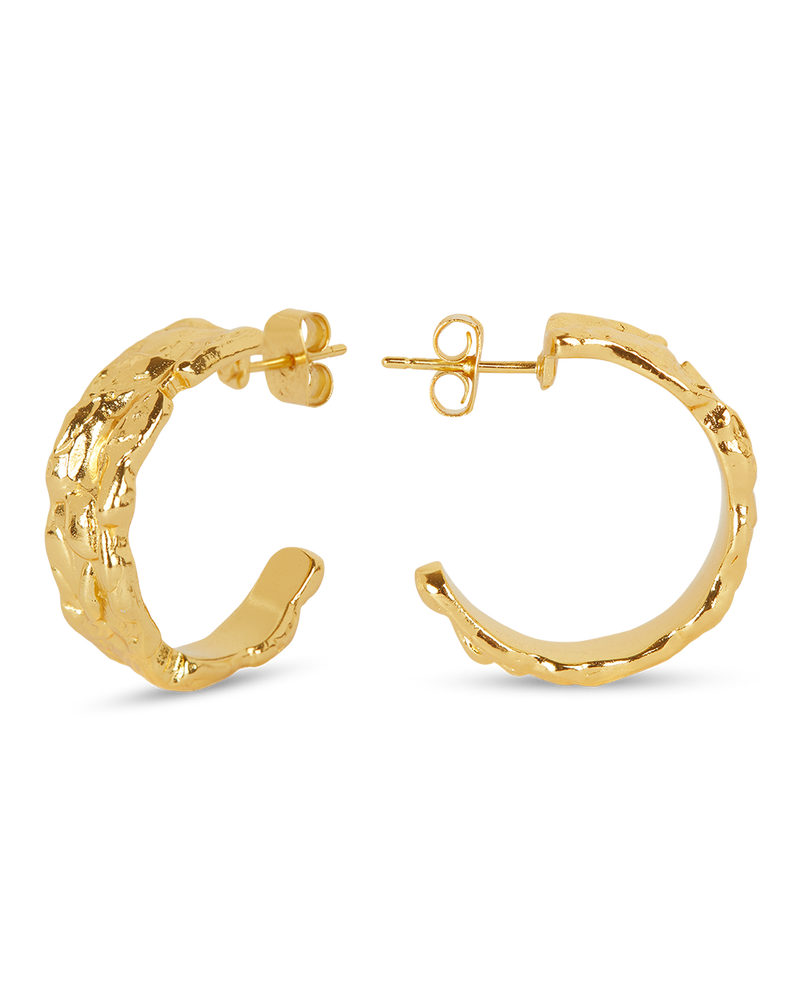 Treasure Golden Hoops