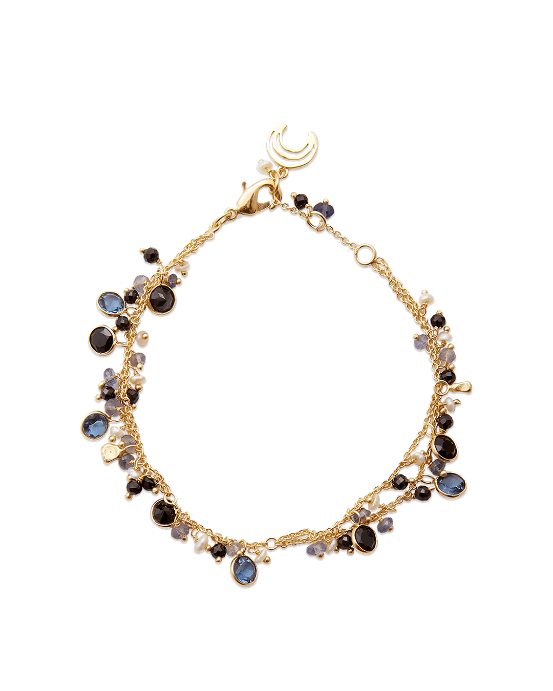 Black Spinel Amulet Bracelet