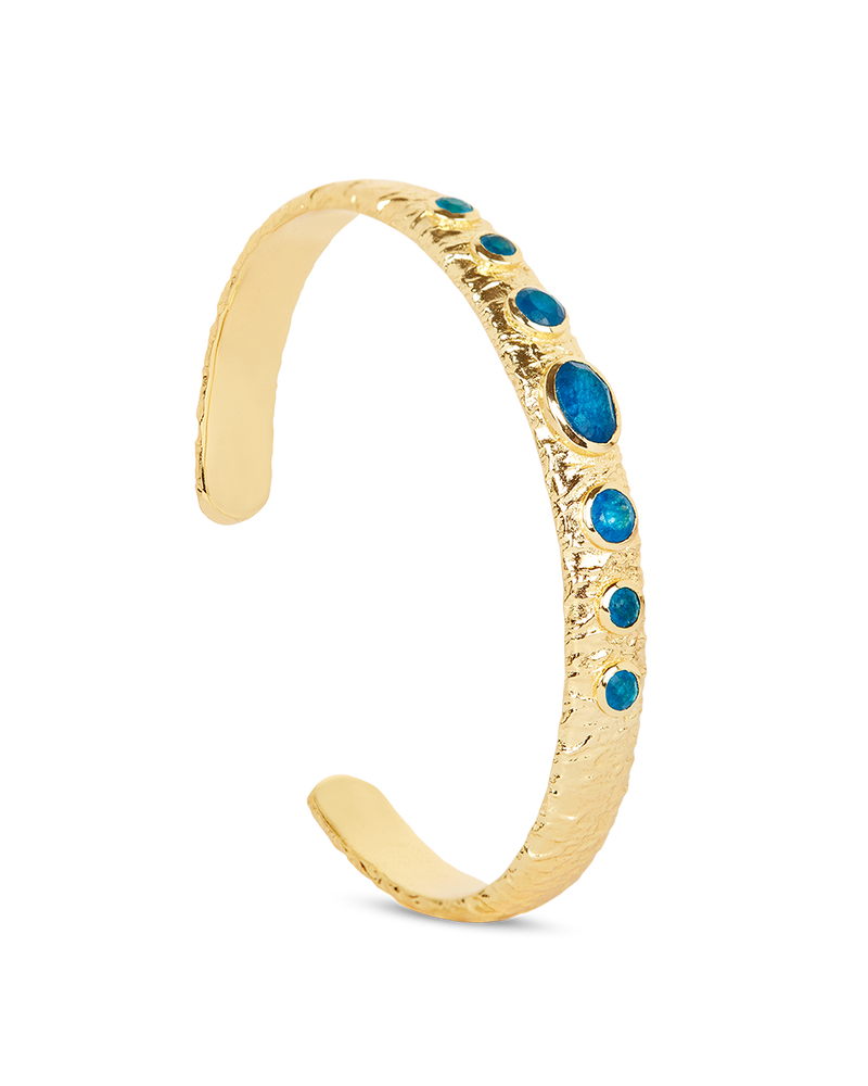 Oasis Blue Jade Bracelet