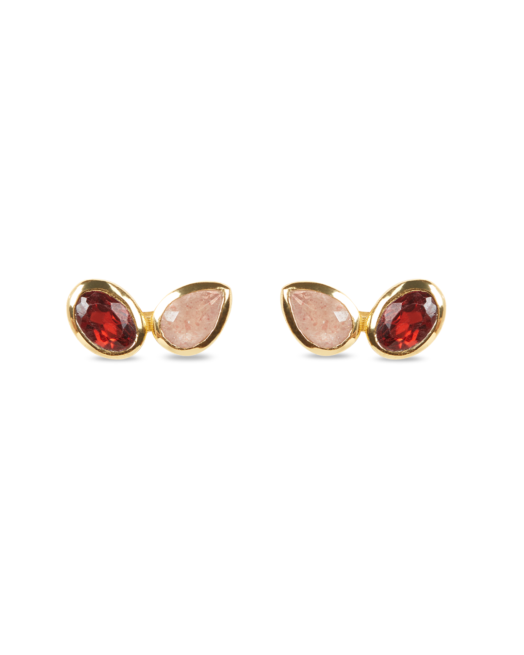 Pendientes Granate Cora