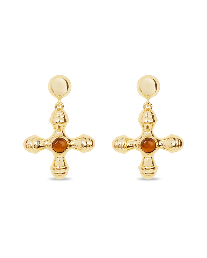Osiris Cross Earrings