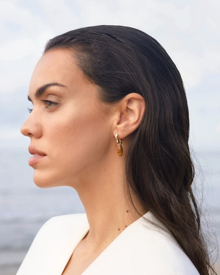 Pendientes Ojo De Tigre Bastet