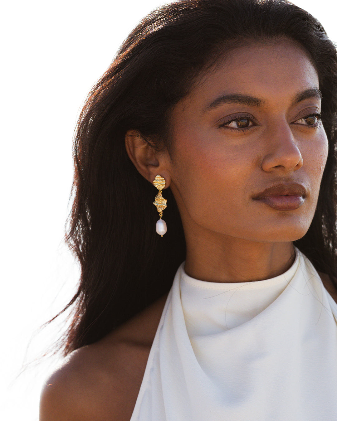 Sloane Pearl Earrings