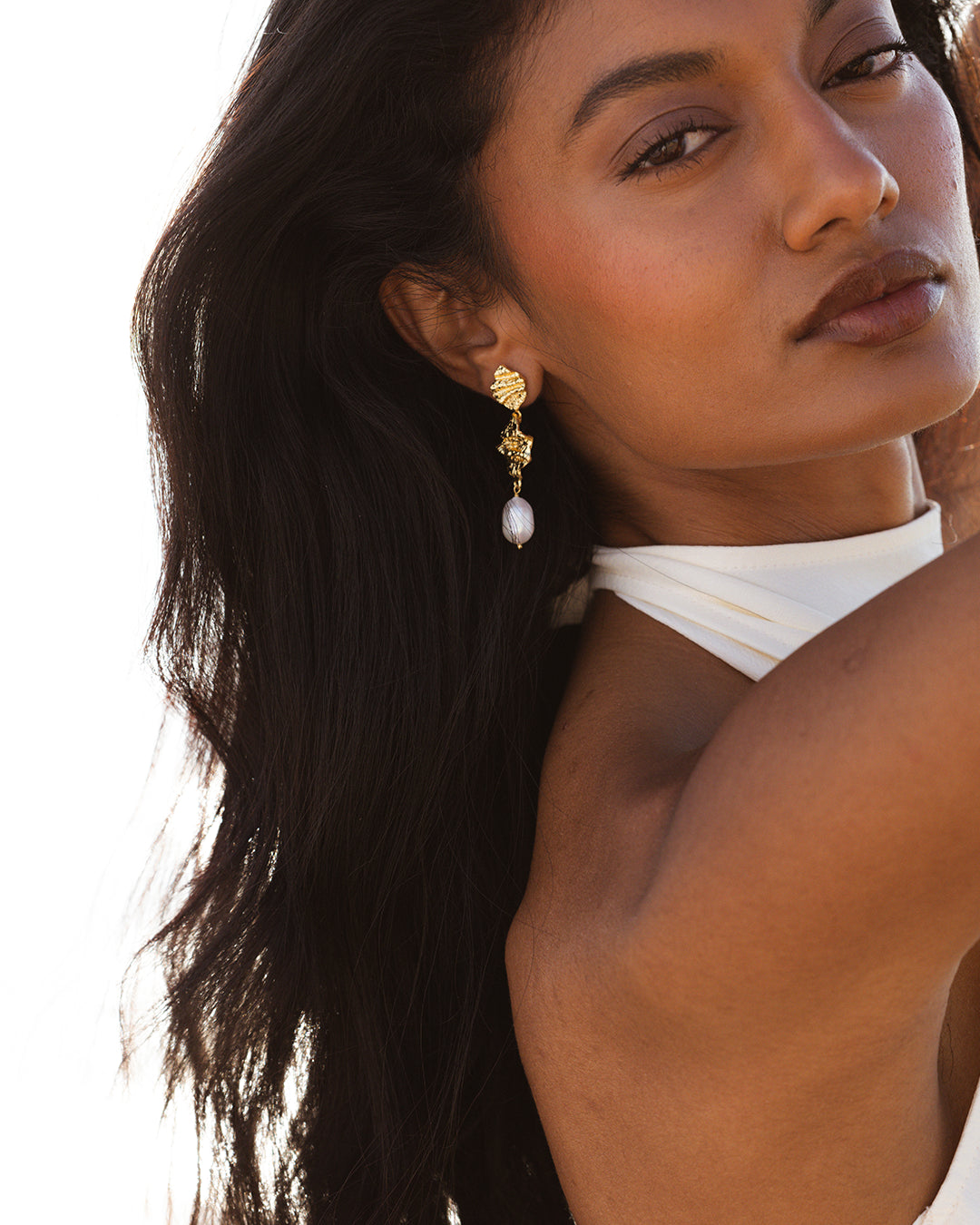 Sloane Pearl Earrings