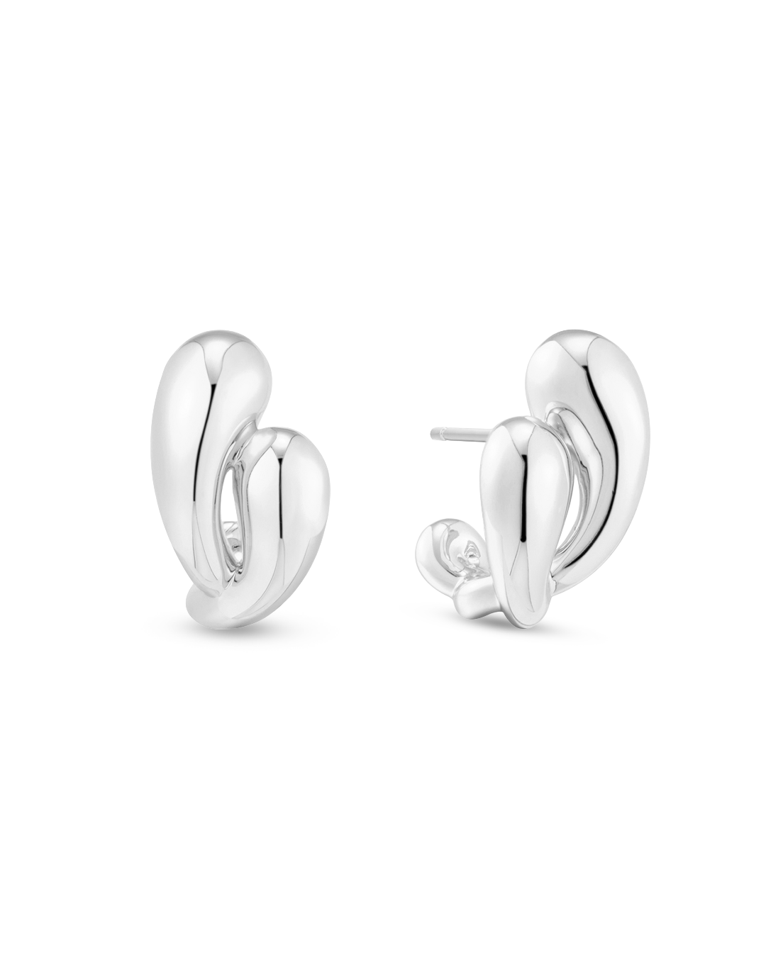 Pendientes Drops Plateados