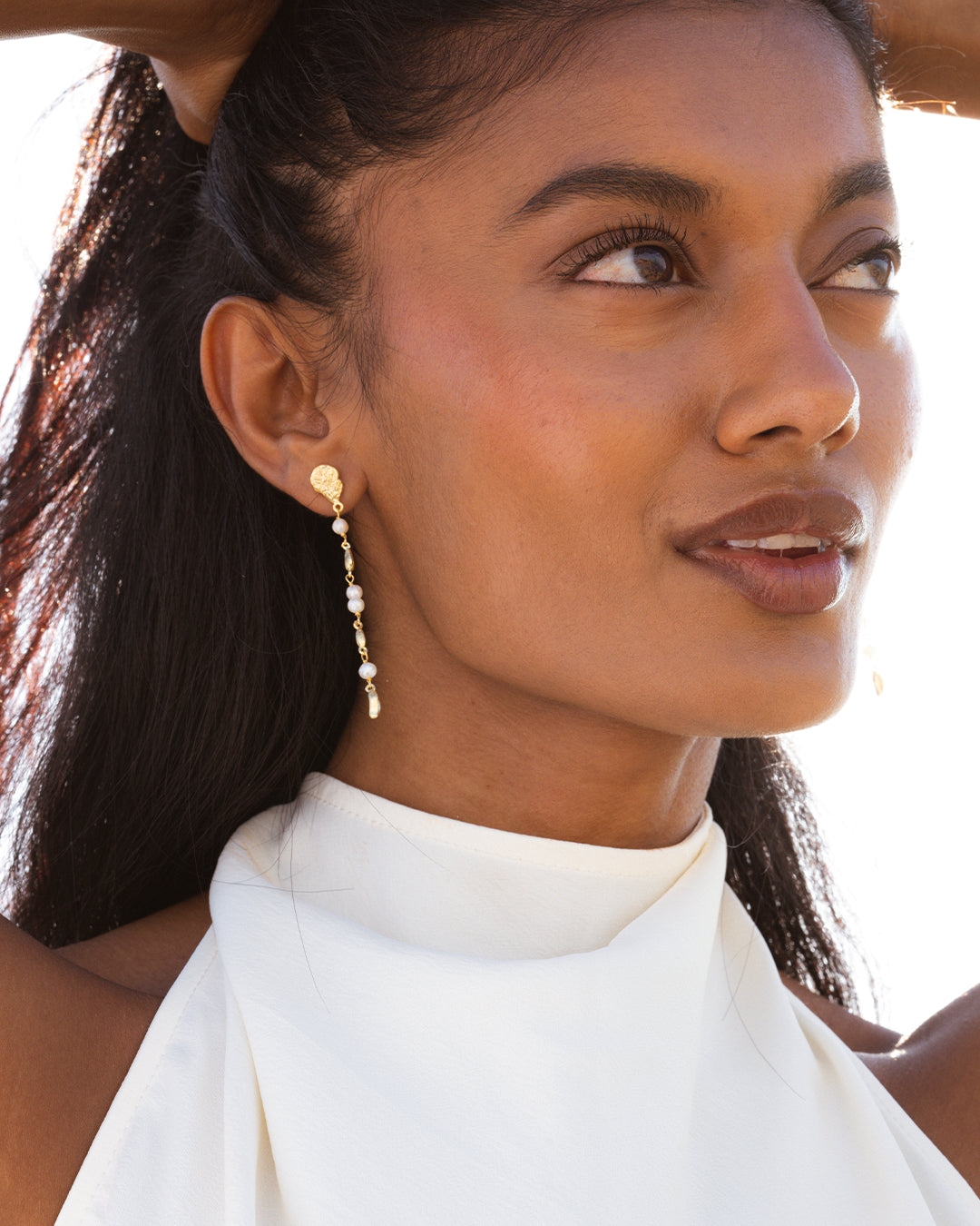 Shezana Long Earrings