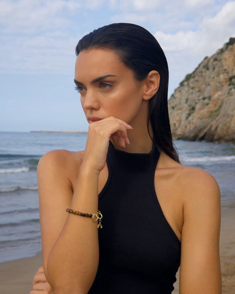 Pulsera Ojo De Tigre Brunel