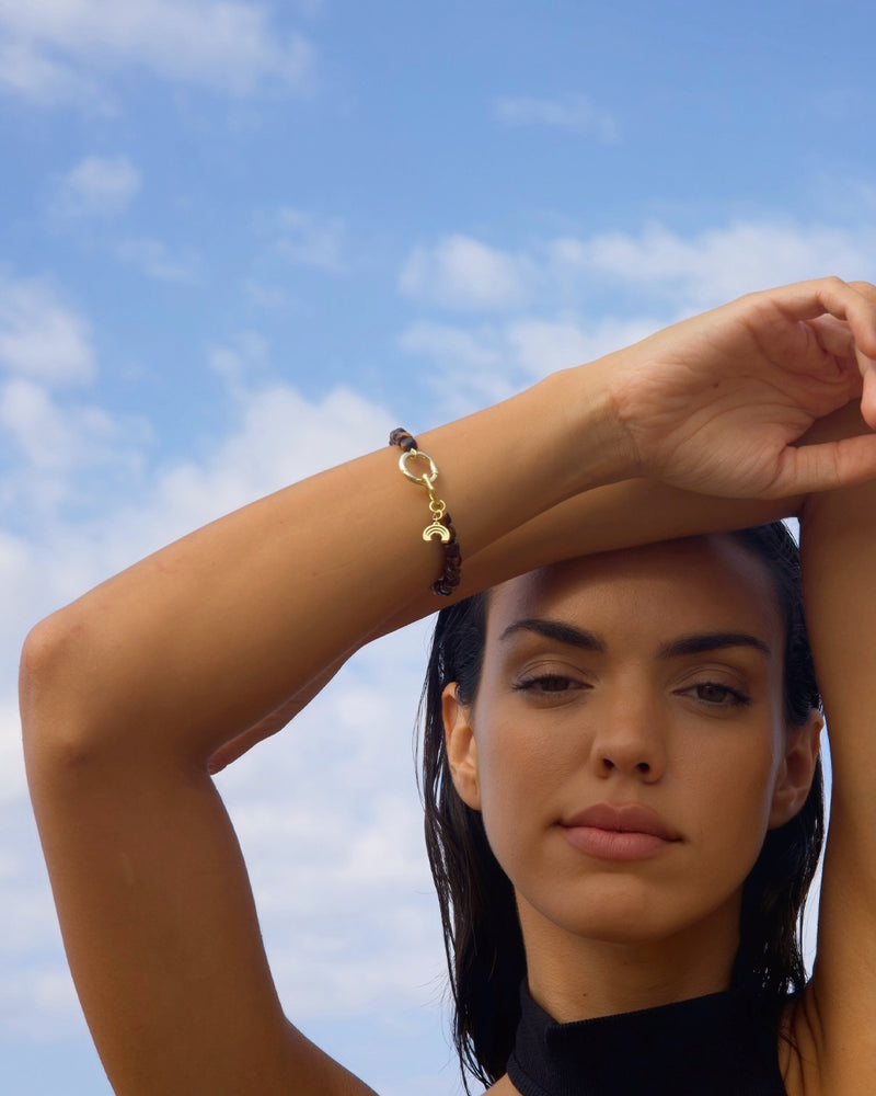 Pulsera Ojo De Tigre Brunel