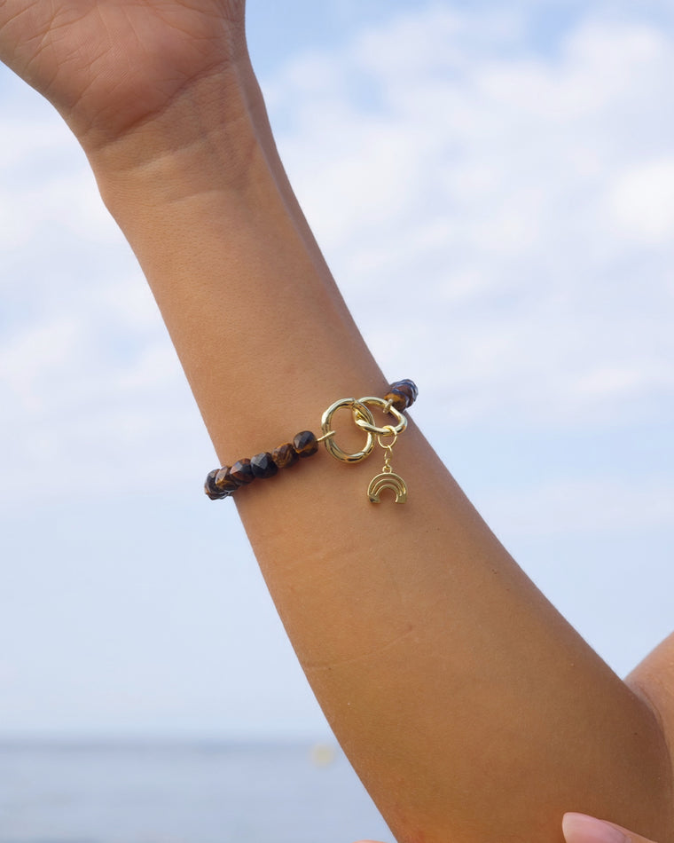 Pulsera Ojo De Tigre Brunel