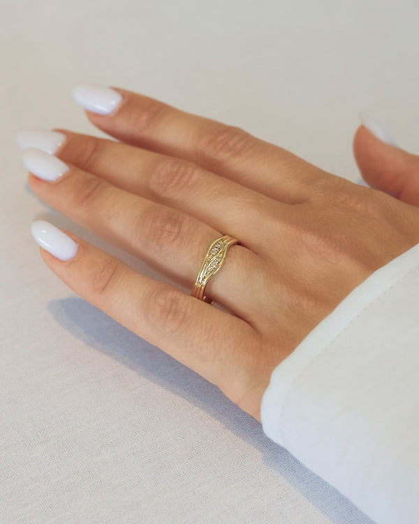 Anillo dorado Ulia