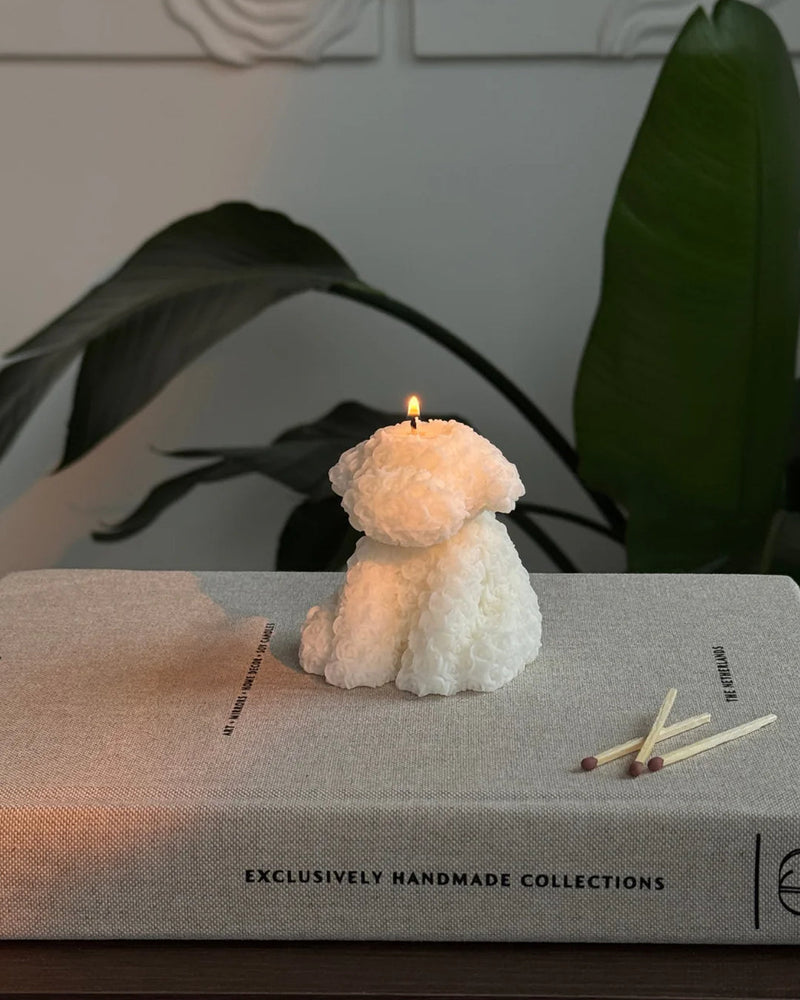 Puppy Candle