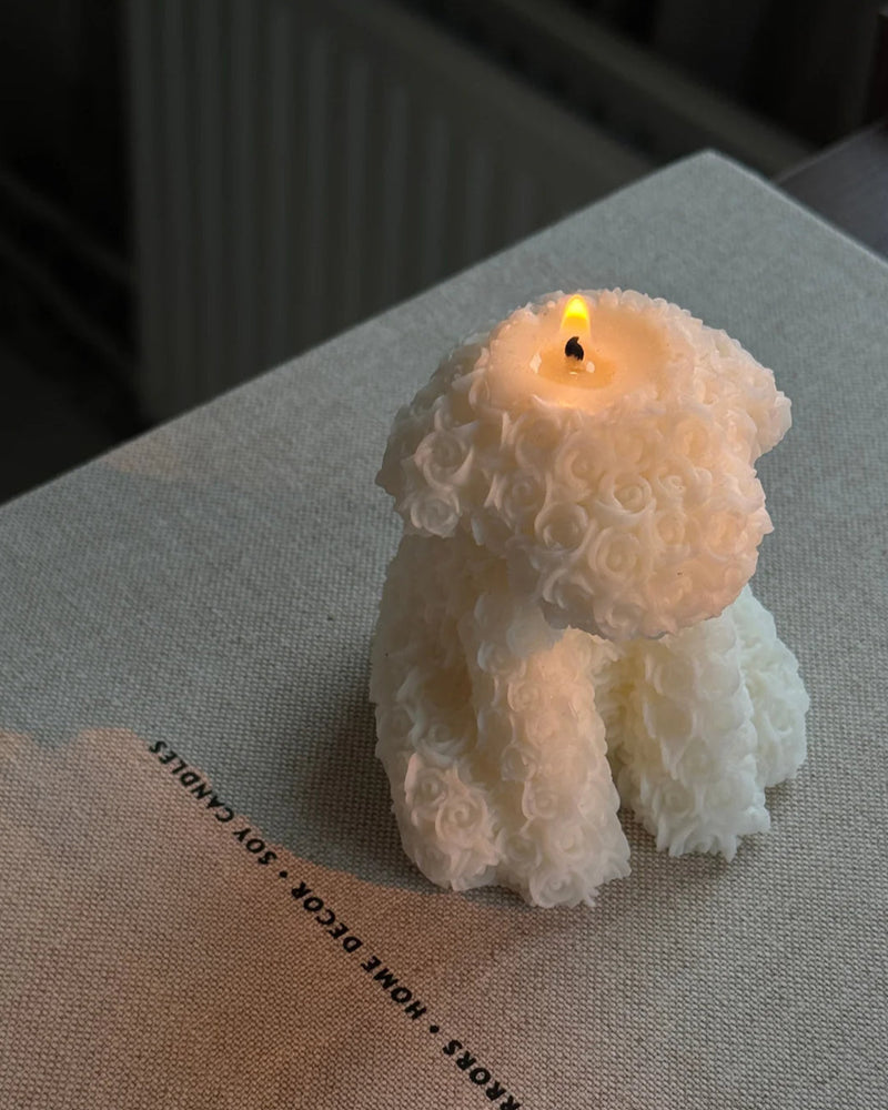 Puppy Candle