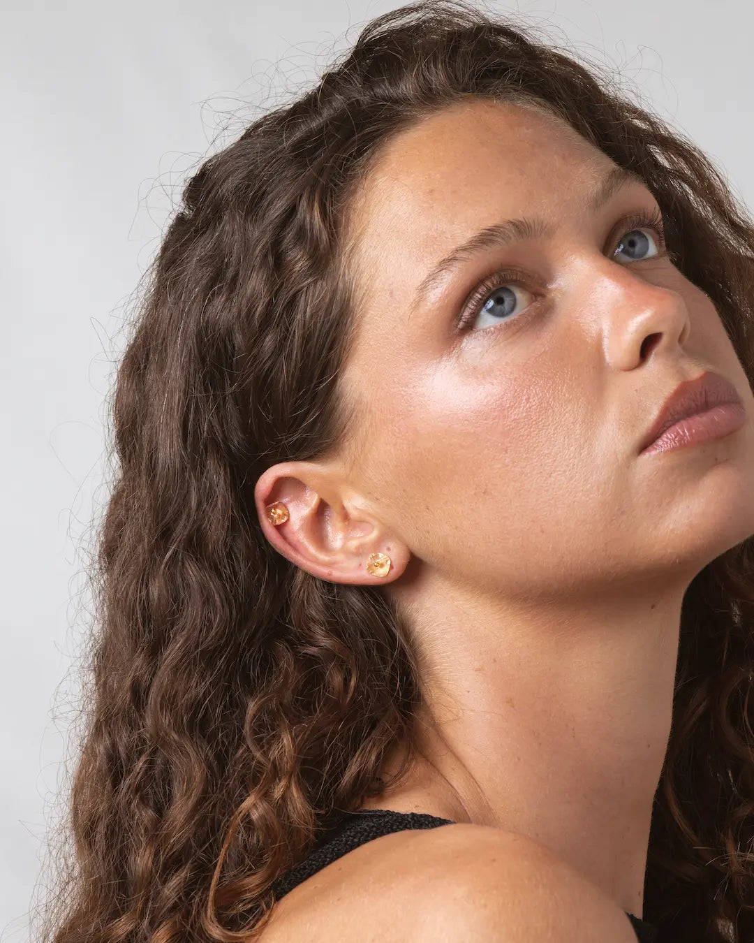 Nude Citrine Earrings