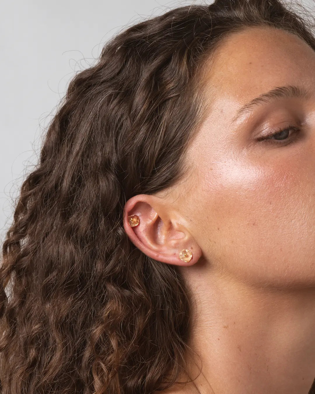 Nude Citrine Earrings