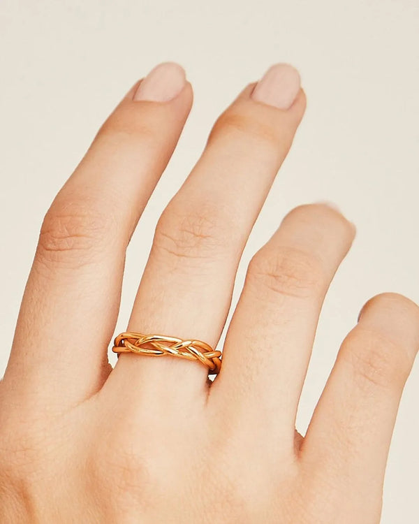 Anillo Trenzado Braid