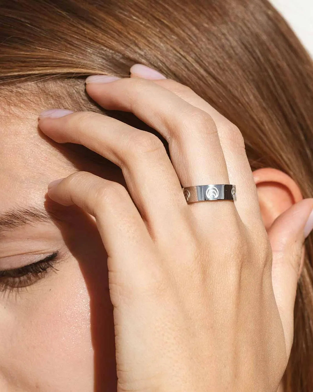 Silver Icon Ring
