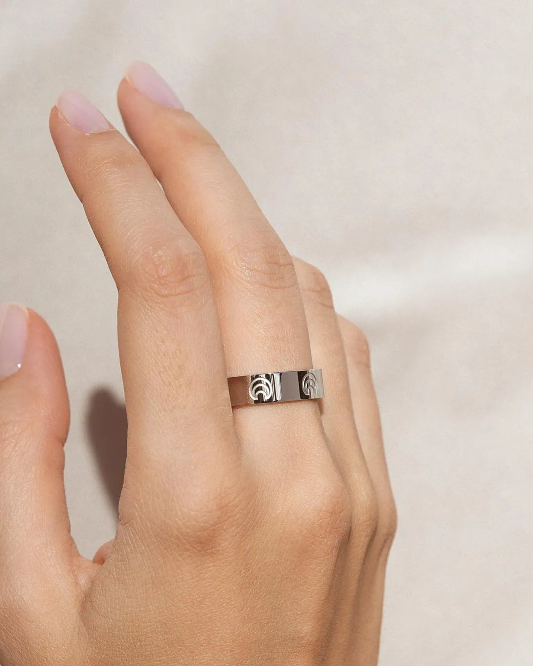 Silver Icon Ring