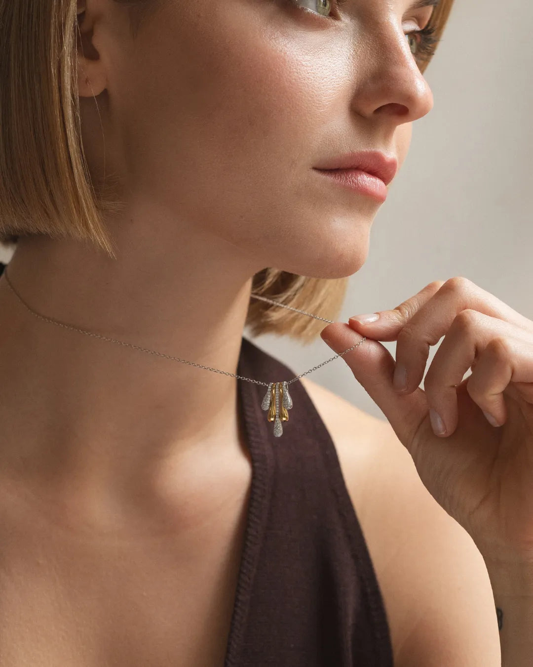 Sonnette Tears Necklace