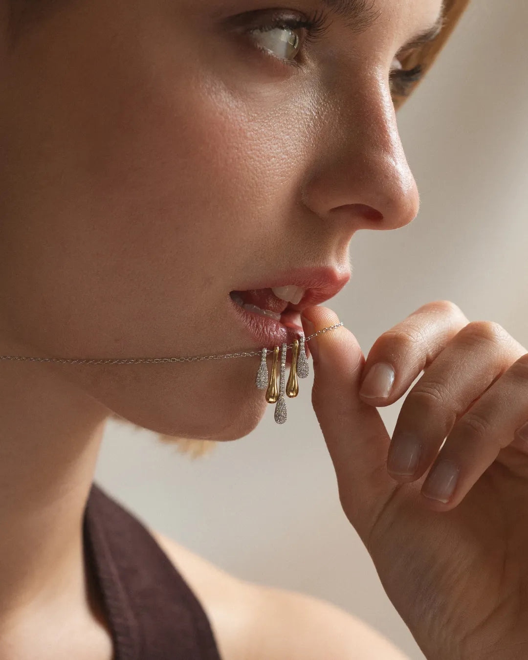 Sonnette Tears Necklace