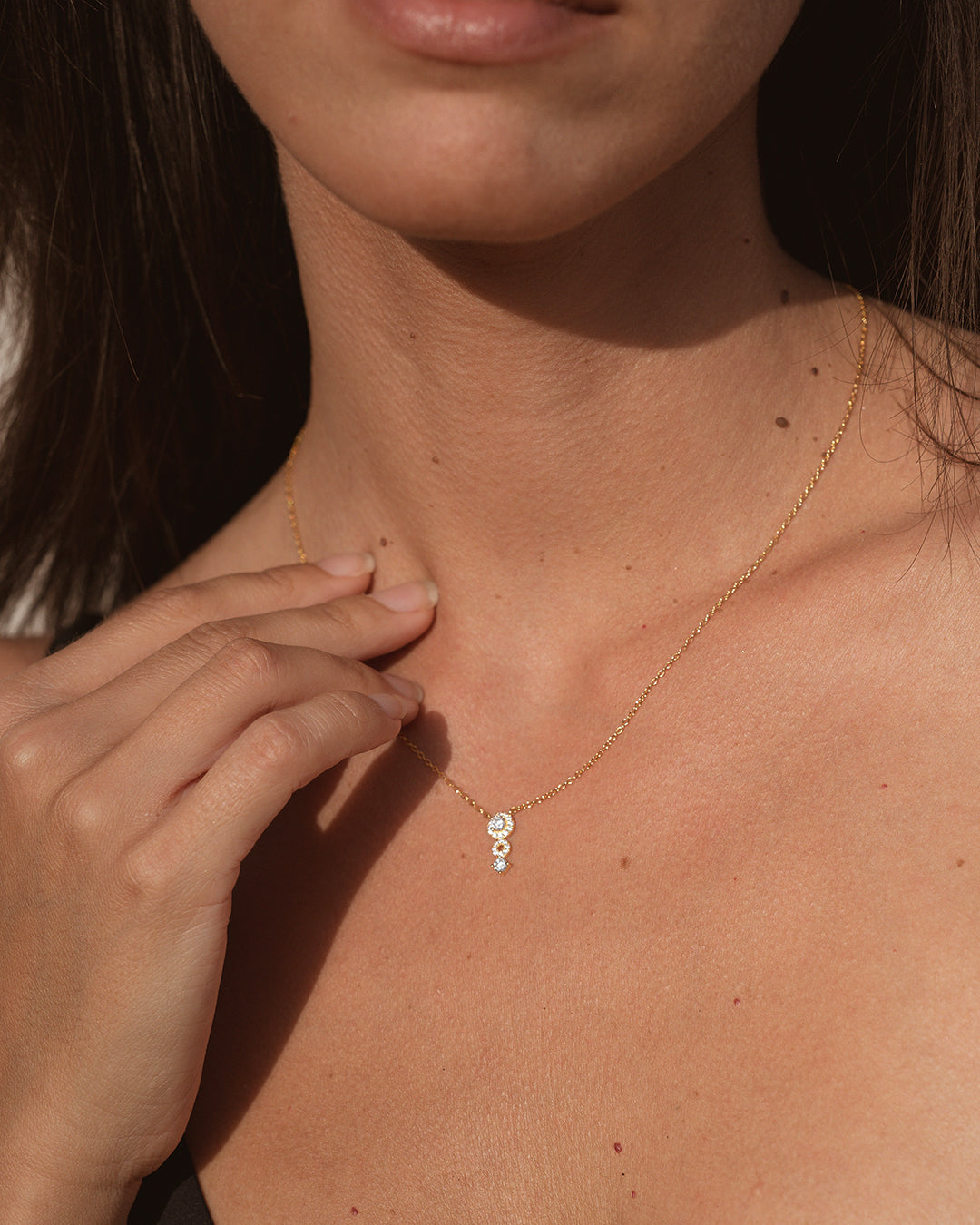 Air Zirconia Necklace