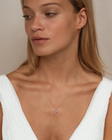 Collar Birthstone Febrero - Amatista