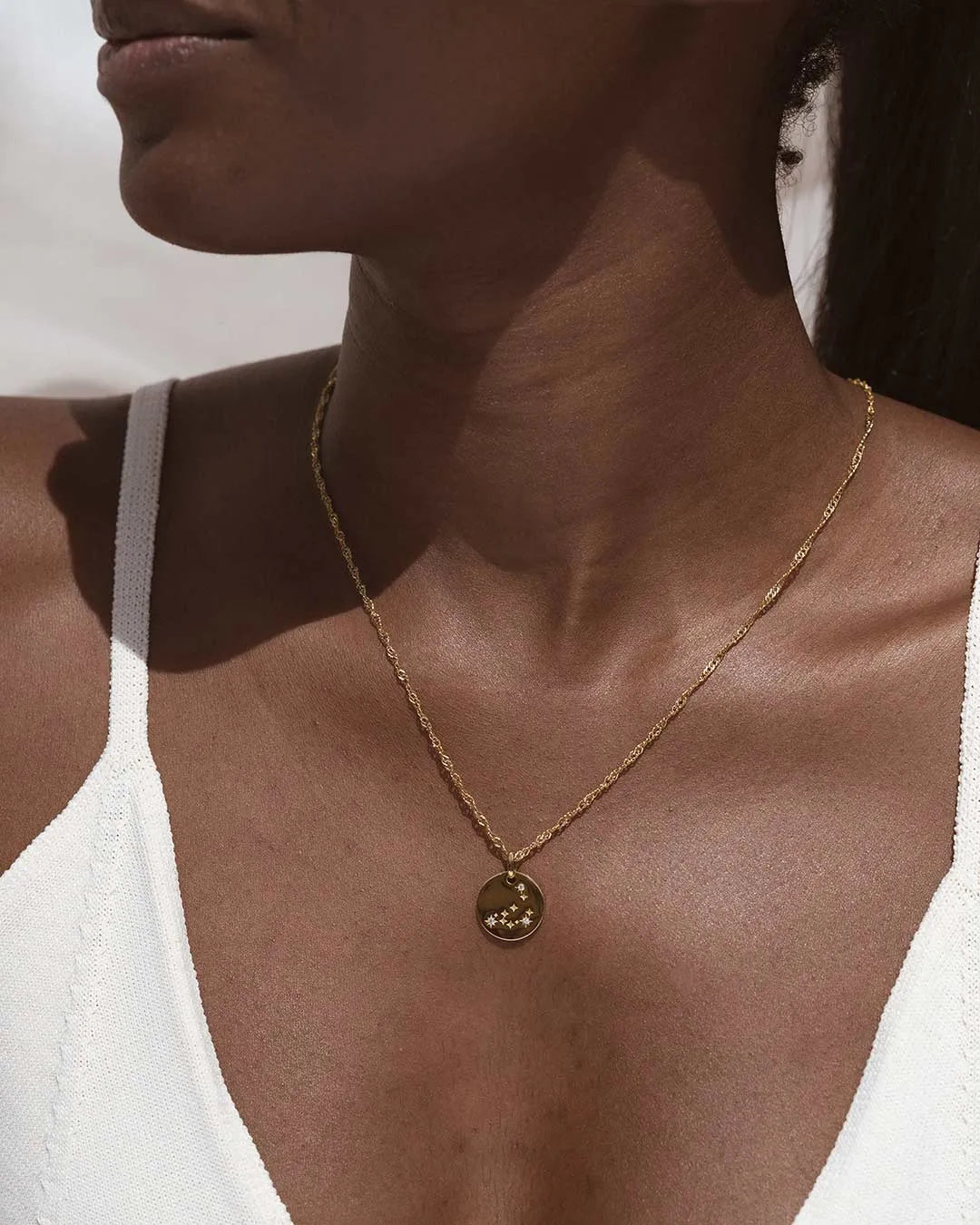 Capricorn Zodiac Necklace
