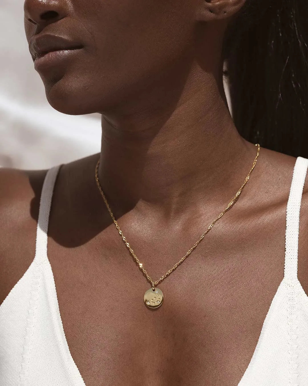 Capricorn Zodiac Necklace