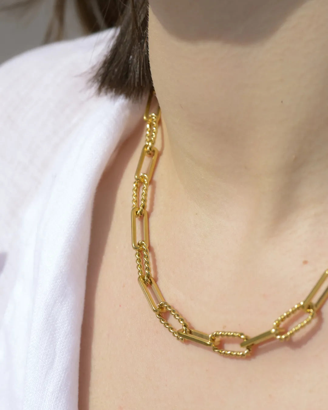 Golden Chainet Necklace