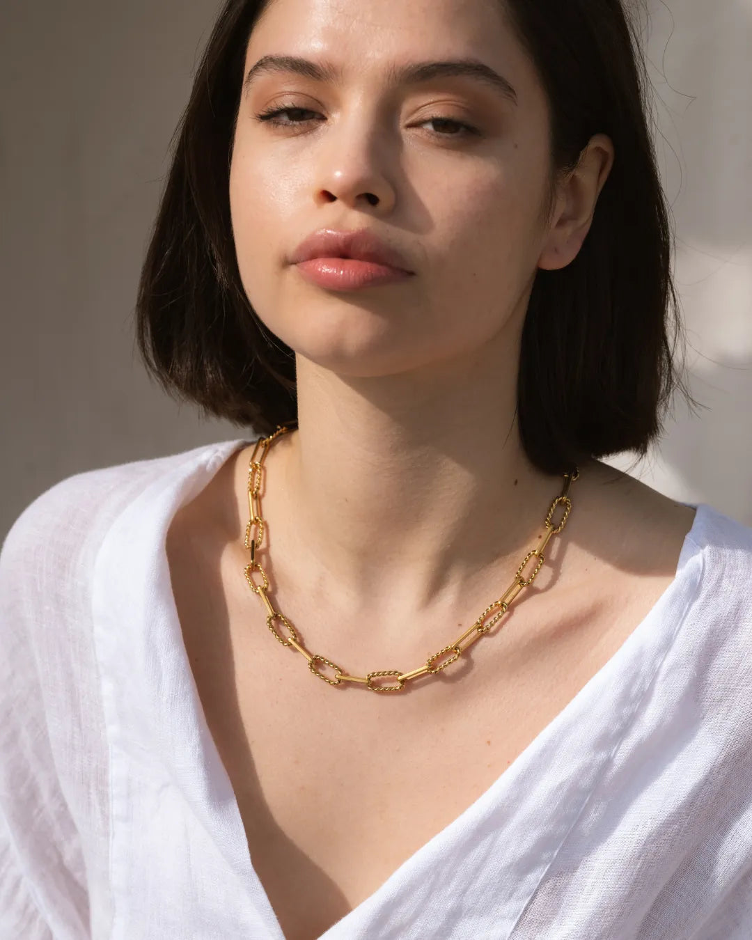Golden Chainet Necklace